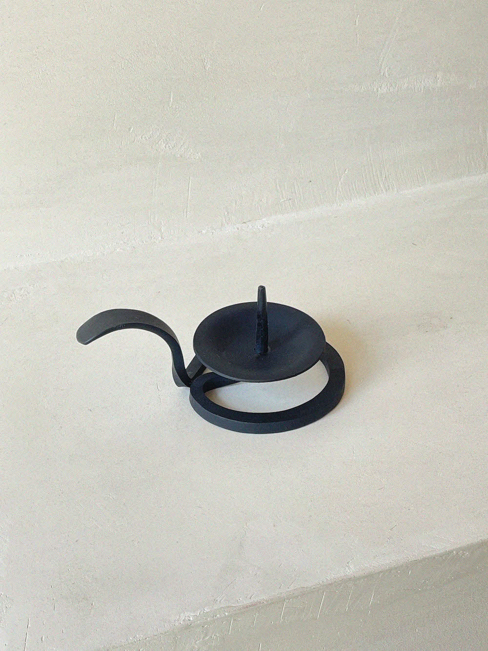 Cast Iron Candle Stand With Handle