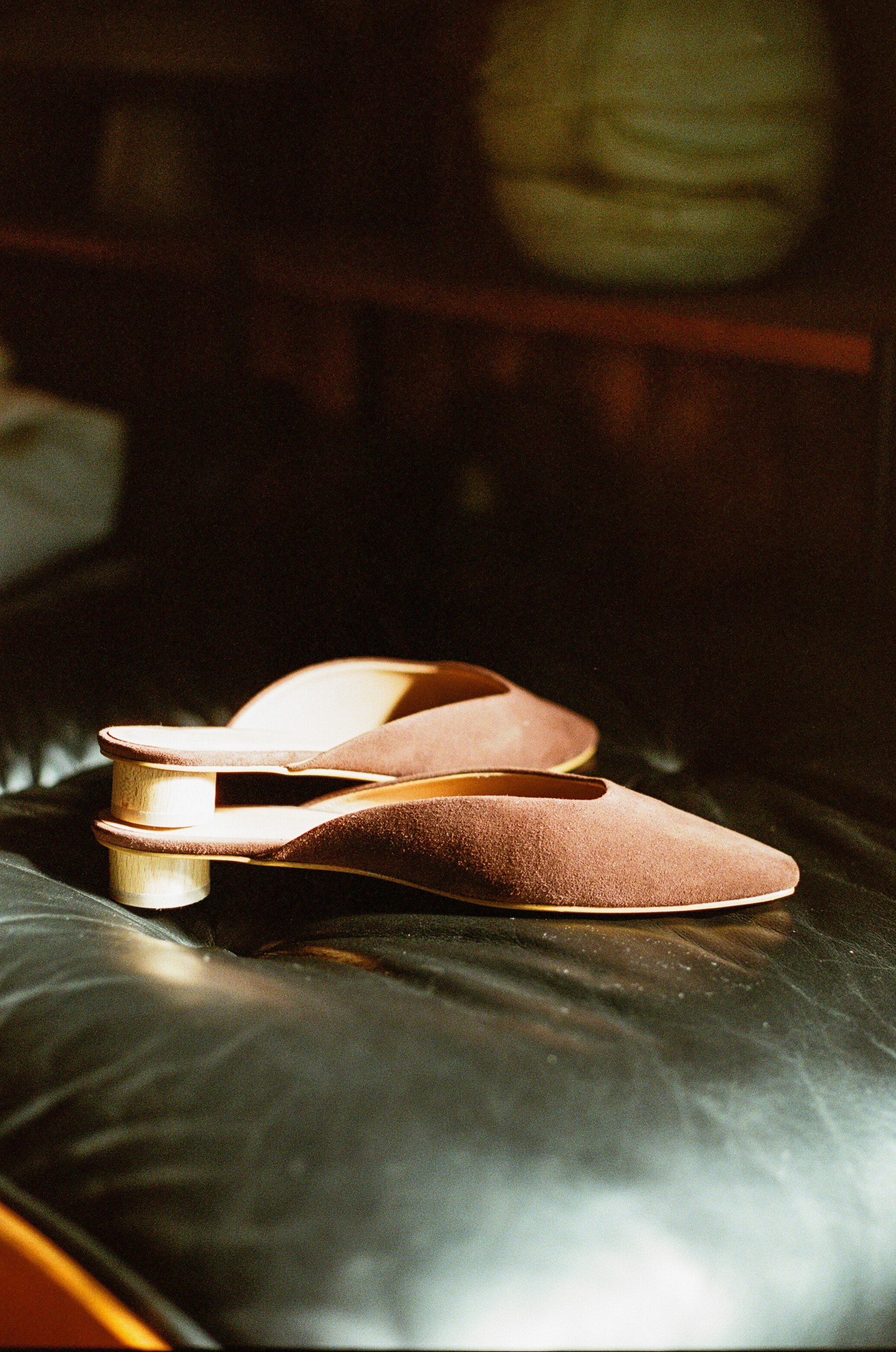 Carmen in Cocoa Suede