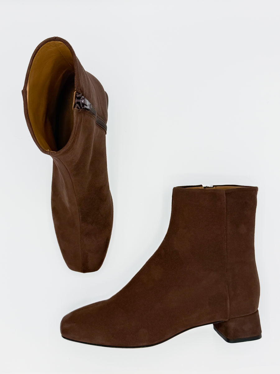 Escarpins Tod's F7142 En Daim Marron/black - Talons à Sangle - Pointure 40 EU - Neuf Avec Boîte