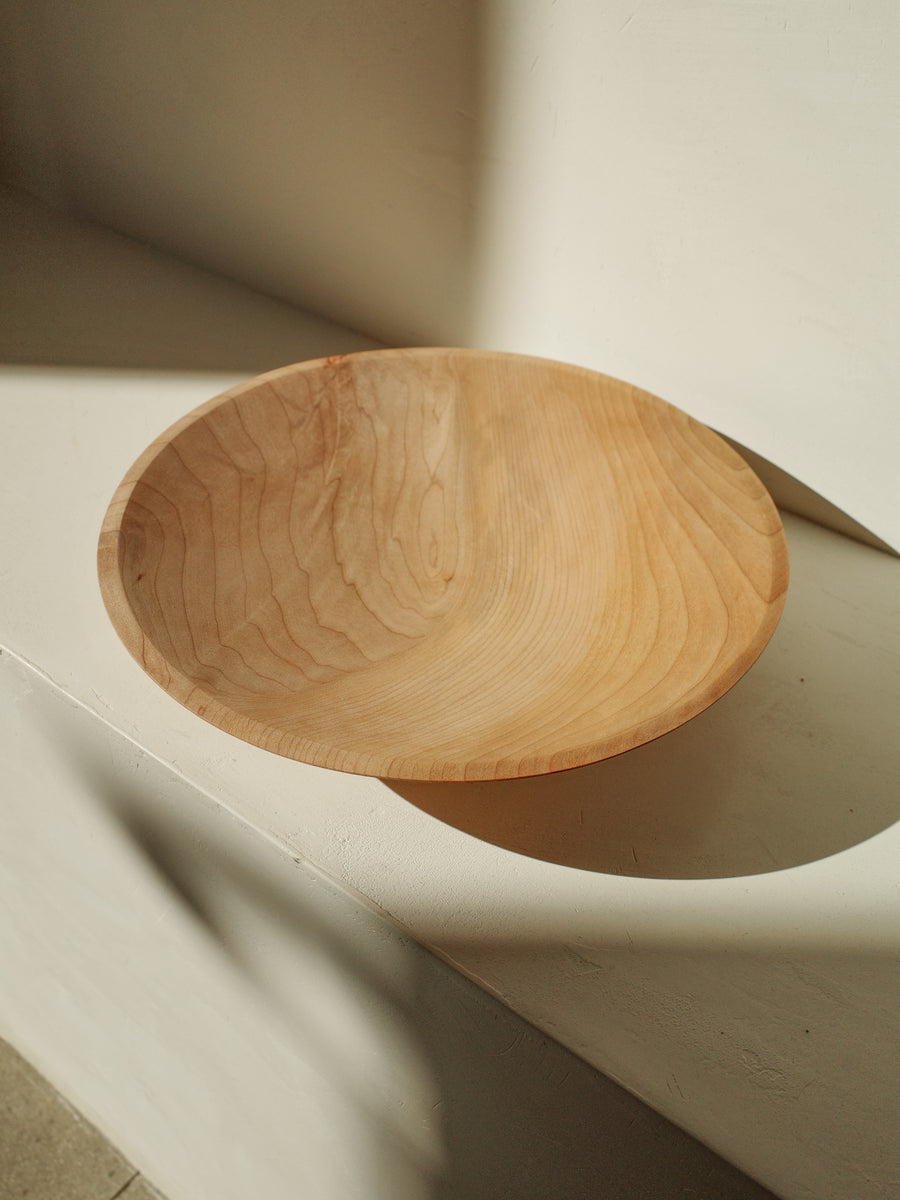 Shallow Serving Bowl by Elise McLauchlan LOQ.US