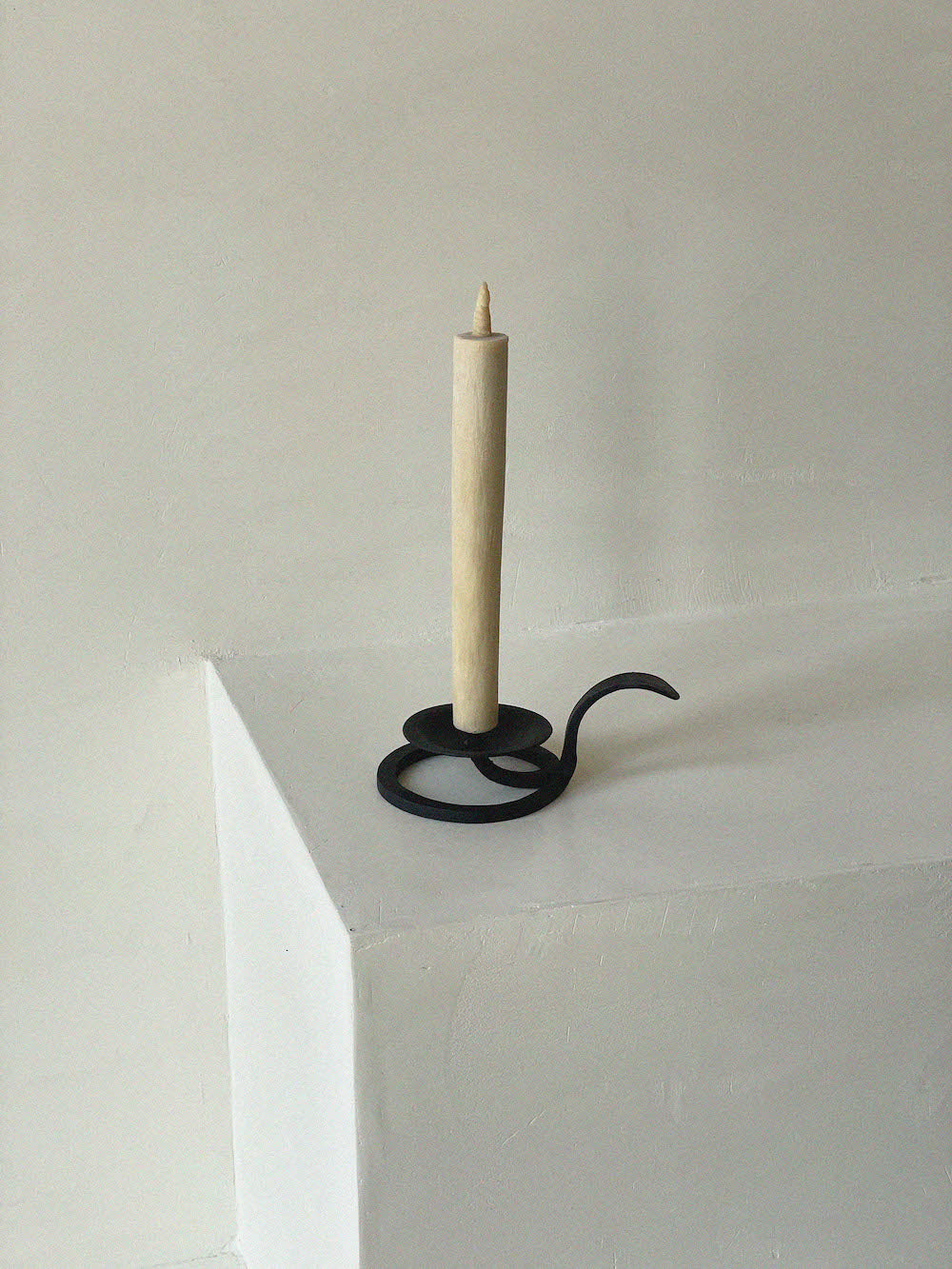 Cast Iron Candle Stand With Handle
