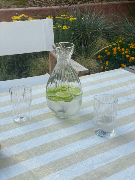 Handblown Glass Carafe by Andrew Iannazzi