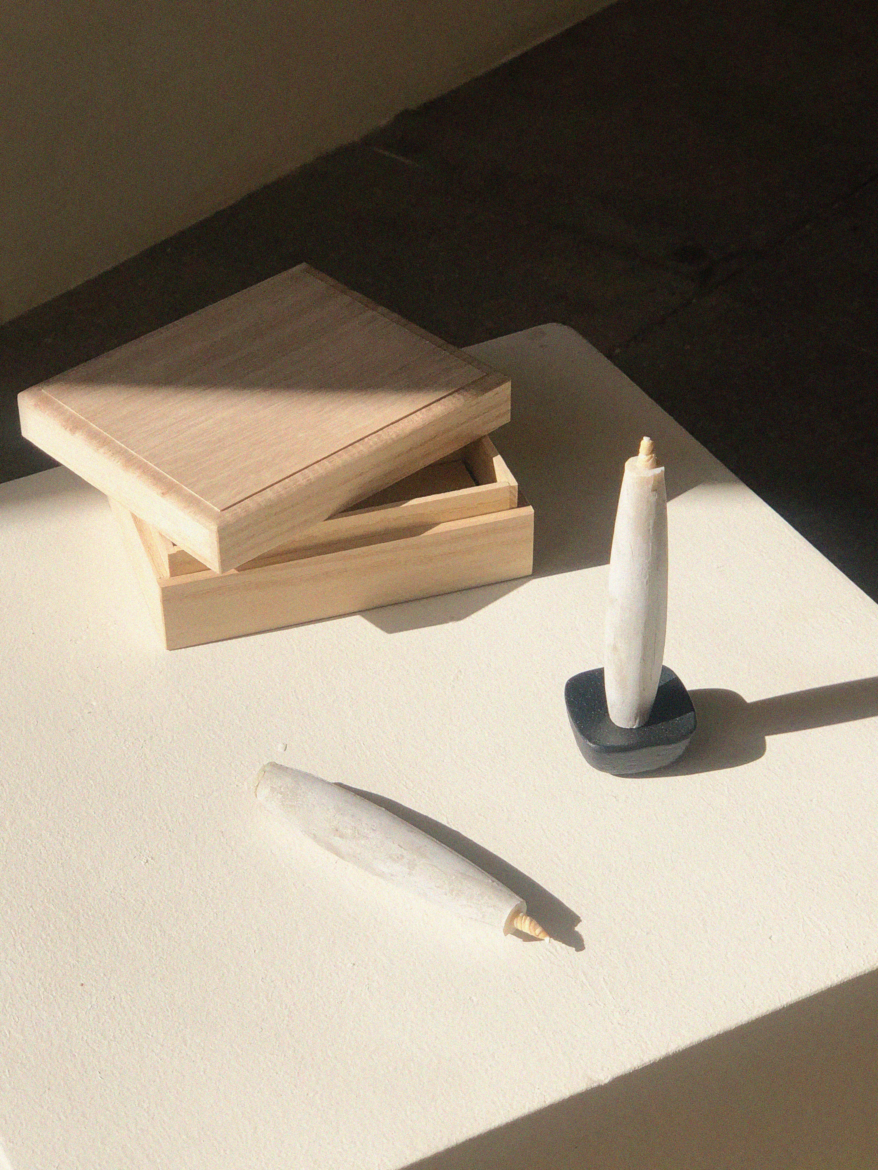 2-Piece Tohaku Medium Candles by Takazawa Candles
